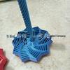 3D Optical Illusion Folding Toy: Polygon Carrot Tower Spiral