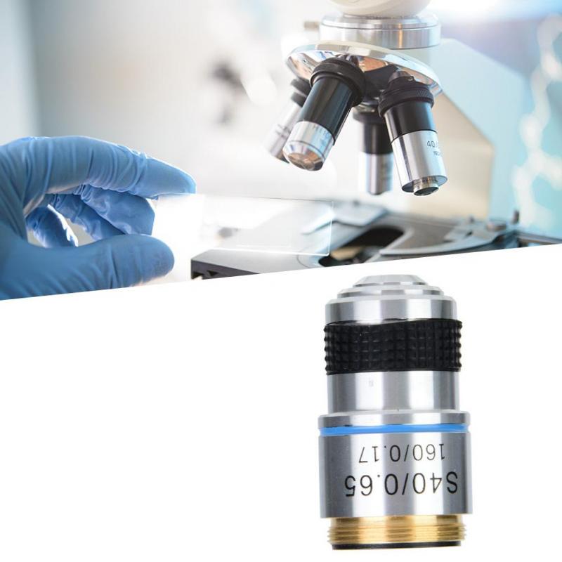 40X 185 Biological Microscope Achromatic Objectives Lens 160//0.17 Achromatic Objectives Lens
