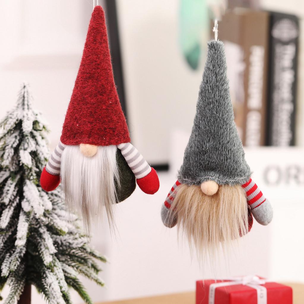 Buy [ML] 2020 Christmas Faceless Gnome Santa Xmas Tree Hanging Ornament ...