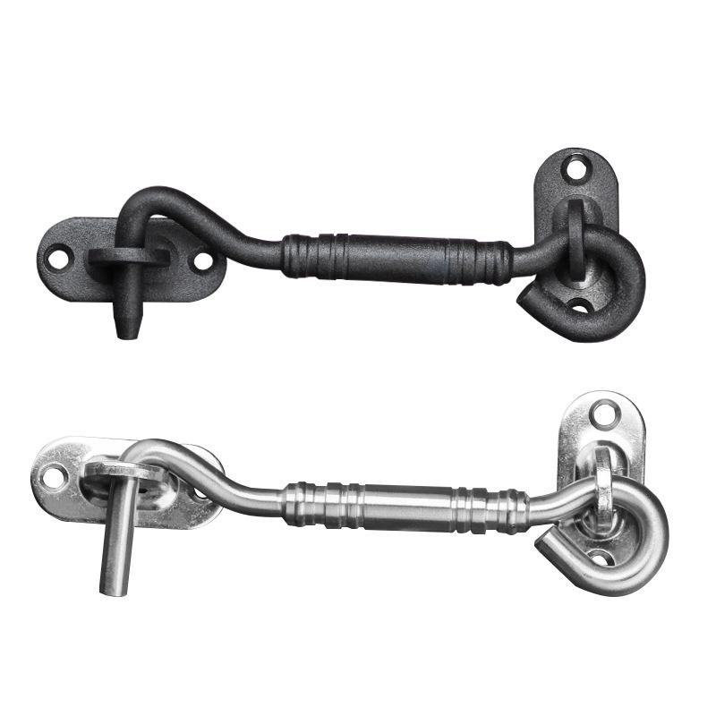 Black Stainless Steel Window & Door Latch Hook