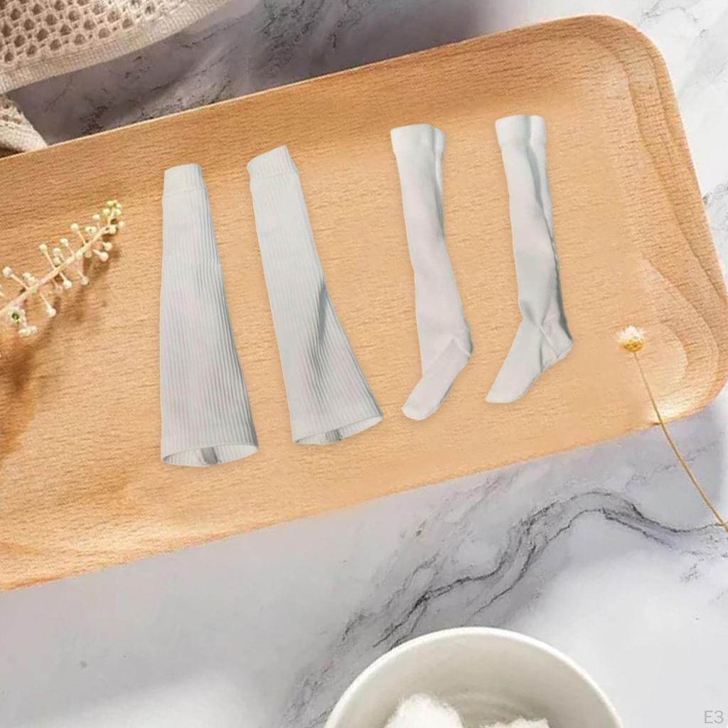 1/6 Scale Casual Socks Stylish Cosplay Costume Accessory Leg Warmers for 12inch Action Figures