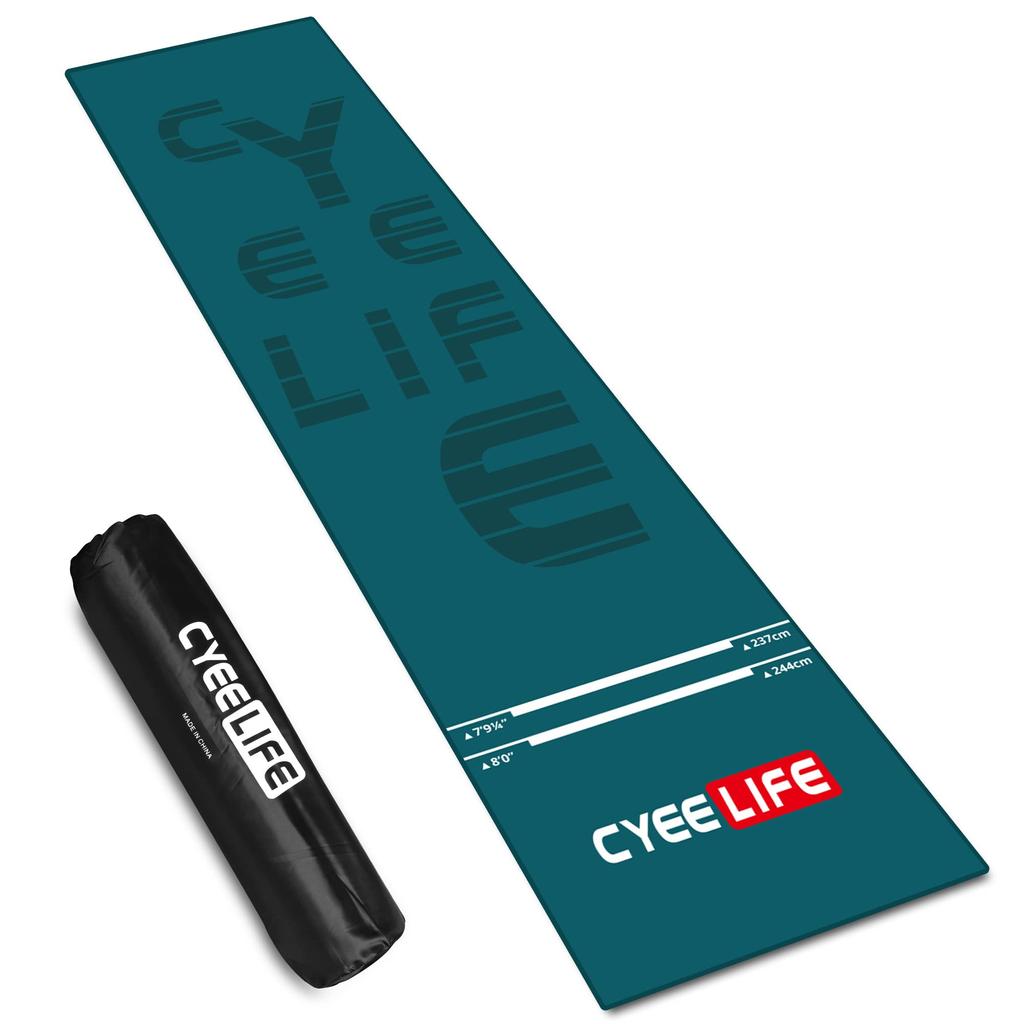 CyeeLife Darts Pad Carpet Dart board Mat, Mat, 65295cm
