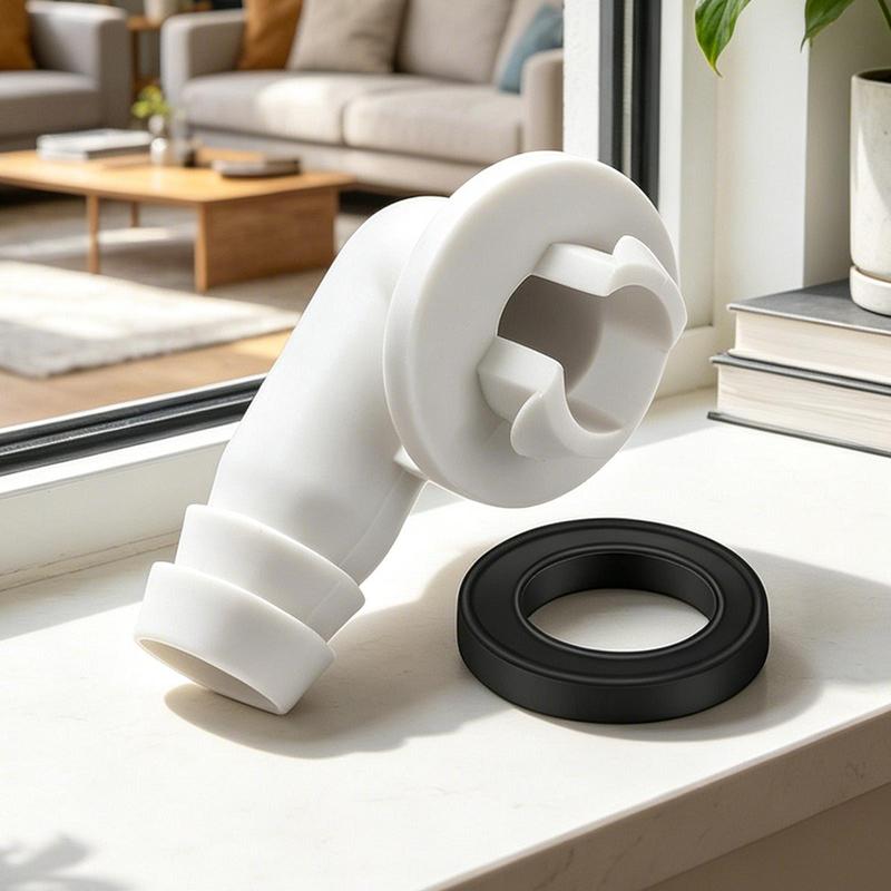 AC Drain Hose Connector 3/5 Inch Leakproof Elbow Fitting Adapter Kit For Portable Window Split Mini Air Conditioner Dehumidifier