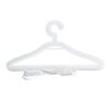 Modern Illuminated Garment Hanger Plastic Construction Clothes Organizer Laundry Hanger with Soft Lighting Effect