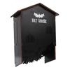 Wooden Bat House, 3-chamber Layout Design, Weatherproof, Large Capacity Shelter Box for Outdoors To Attract Bats To Houses, Trees, Backyards,