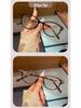 Trendy Cat-Eye Blue Light Glasses with Face-Slimming Design & Flat Lenses
