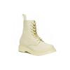 Dr. Martens 1460 Pascal Mono Lace Up Boots 'Cream' Women's 27580282