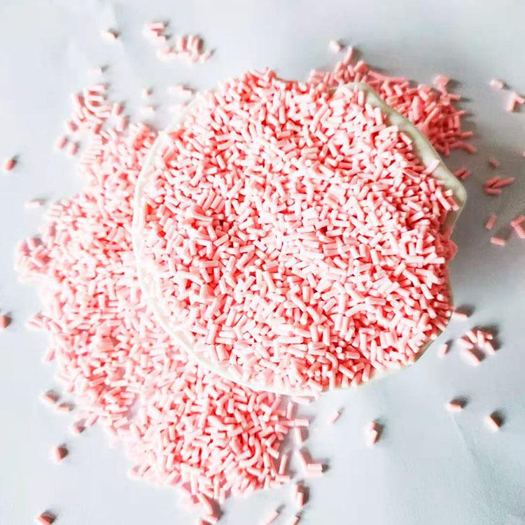 

1 кг Макаронный цвет Мягкая глина Гранулы для хлебной крошки, Клей-крем для DIY, Декорация чехла для телефона, Бьюти-аксессуары и Наполнитель для слайма Diameter 1.5mm, Length 2-3mm, 1kg per pack розовый