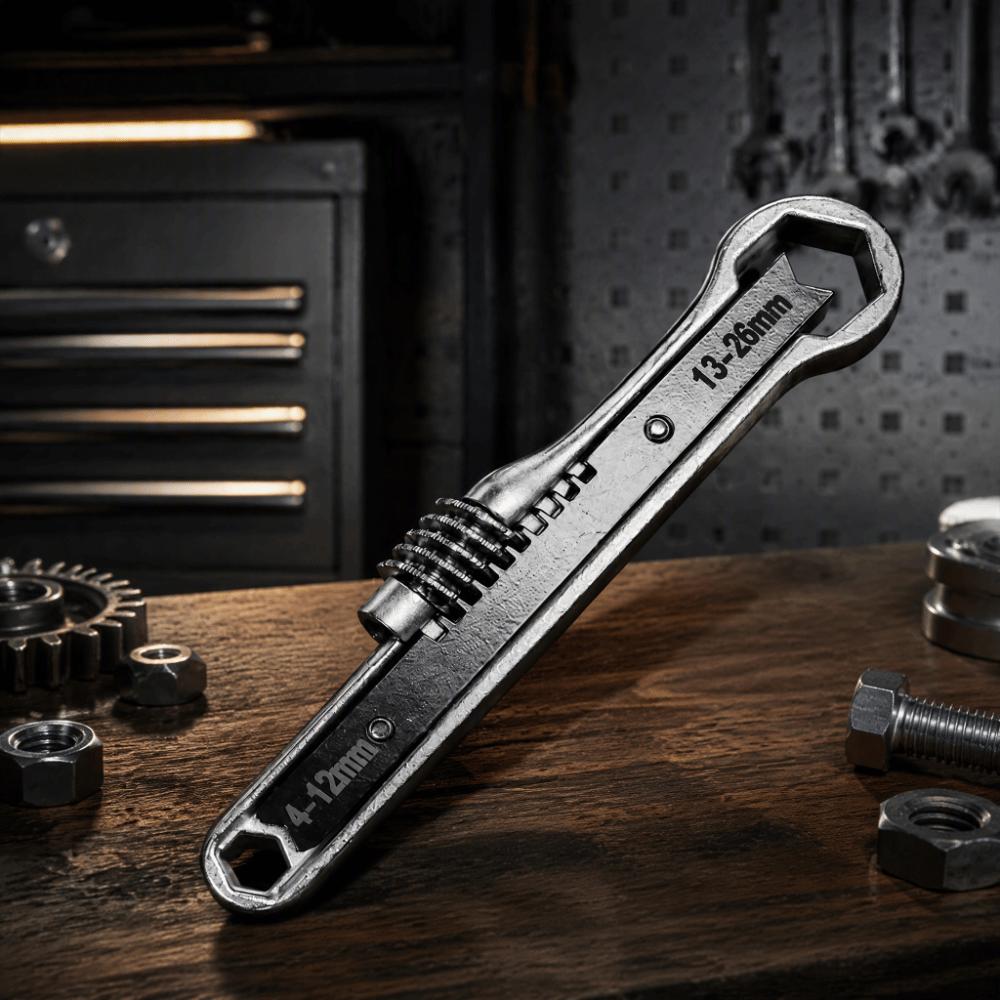 Premium Steel Material Adjustable Hex Head Wrench Automotive Special Wrench Mechanical Maintenance