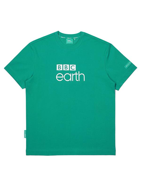 Bbc Earth Essentials Big Logo Short Sleeve T-Shirt_Green Gr/090