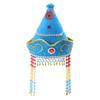Mongolian Hat for Adult Children Ethnic Mongolian Dance Costume Hat for Performances Stage Props Head Accessories