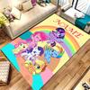 Custom personalization My Little Pony Area Rug - Perfect For Kitchen, Bathroom,Laundry Room Decor Large Size Available,Gift All Seasons