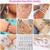 DIY Beaded Jewelry Set with 28 Grids for Bracelets & Necklaces