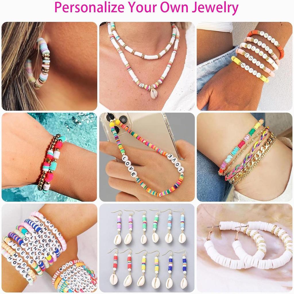 DIY Beaded Jewelry Set with 28 Grids for Bracelets & Necklaces