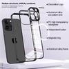 Aluminiumrahmen für kabelloses Laden, Aluminiumrahmen, magnetische Hülle für iPhone 15, 14, 13, 12 Pro Max, Objektivglas, schützende HD-transparente Rückwandplatine