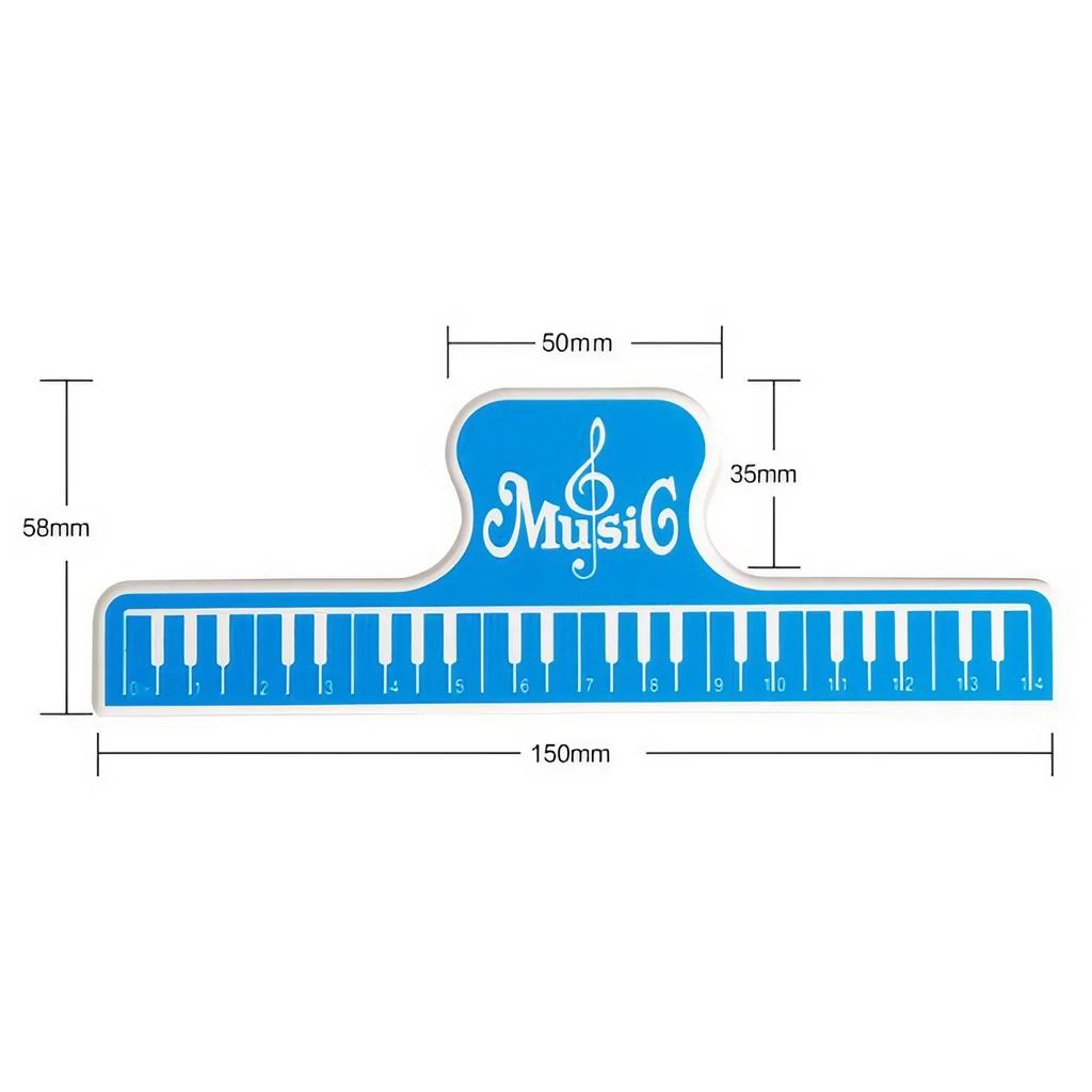 Adjustable Music Stand Clips for Sheet Music Score Holder Keyboard Instrument Accessories Portable Music Rack