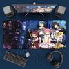 Mouse Pad Popular Puella Magi Madoka Magica Rubber Gaming Accessories Large XXL Laptop Keyboard Mat xMM Nonslip Antifray