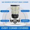 Solar-Powered Smart Street Light with HD Camera & Remote Control, 3-Axis Rotation for Outdoor Surveillance