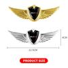 1Pcs Metal Car 3D Eagle Angel Wings Logo Trunk Fender Sticker For Nissan Nismo Note Armada Pulsar Pathfinder X-Trail Qashqai