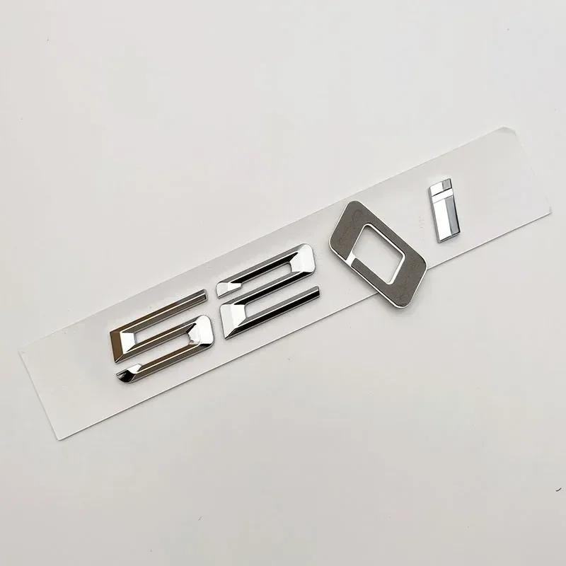 AAAOK1 Car Styling 520i 525i 528i 535i 540i 545i 530i 3D Car Body Fender Rear Trunk Badges Emblems Decals For BMW E60 E34 F10 G30 E39