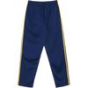 Adidas Originals Retro Three Stripe Color Block Loose Straight Leg Sports Pants Men Bottoms Dark-Blue IM4461