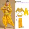 Costume da Danza Indiana per Bambini: Costume per Esibizione di Danza del Ventre e Minoranze dello Xinjiang per Bambina