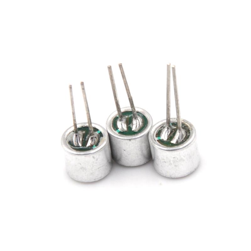 20Pcs Electret Microphone Inserts 6050 With Pcb Pins Condenser