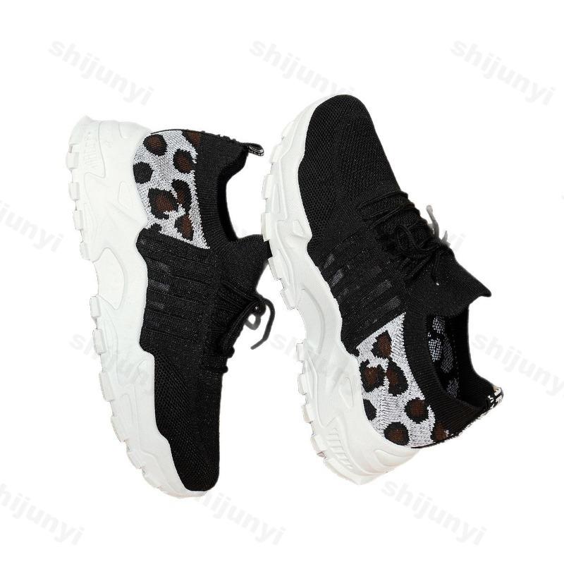 Fashion 2025 New Spring Autumn Breathable Mesh Casual Shoes Lace-up Non Slip Platform Vulcanized Shoes Comfortable Women's Sneakers