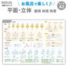 Junior High School Science and Mathematics and Bath Learning Posters for Junior High School A2 Size x 42 Easy to Read and Made in Note Life (2D 3D)