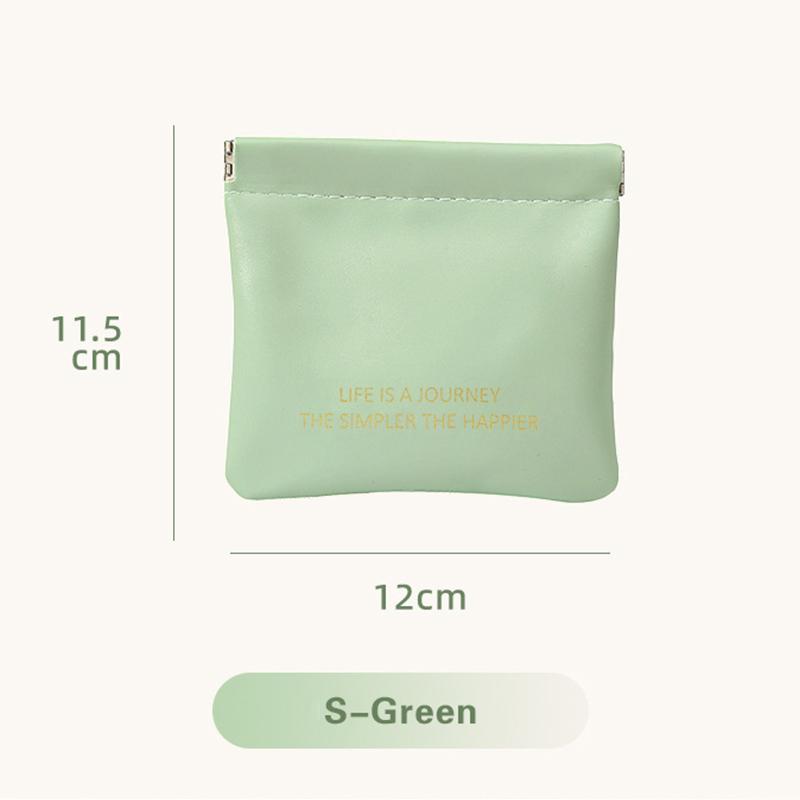 Portable PU Earphone Wire Bag Cosmetics Lipsticks Holder Case Coin Cards Pouch Travel Jewelry Sundries Organizer Pouch Mini Bag