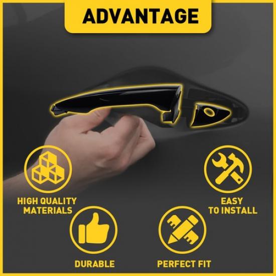 For Outside Exterior Door Handle Left Front Driver Side 2011-16 HYUNDAI Elantra