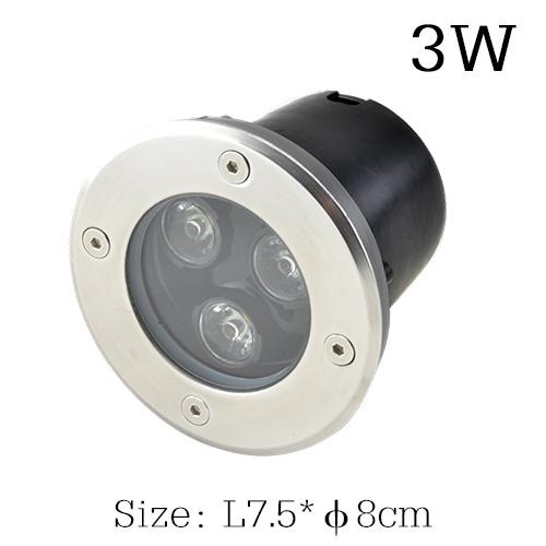 LED Underground Light 5W 10W 12W Floor Lamp Outdoor Ground Garden Square Path Buried Yard Spot Landscape IP68 AC85-265V DC12V