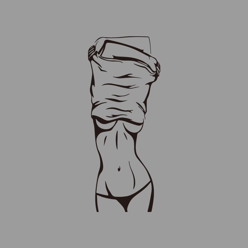 Sexy Lady Posing Decals & Bumper Creative&funny Stickers for Cartoon Fans&lover,high Quality for Car Trucks Motorcycles & Laptop