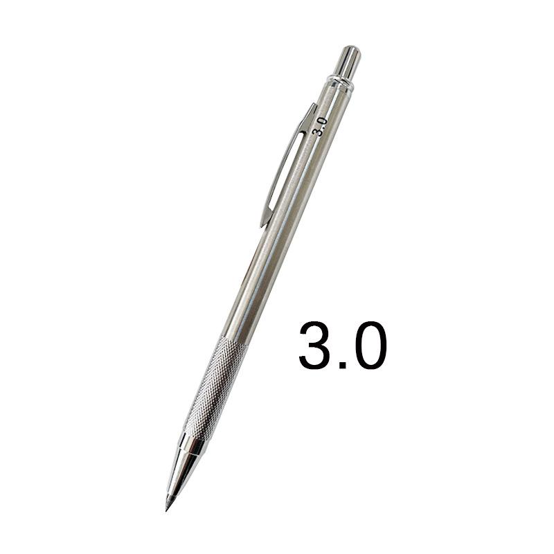 Professional Metal Mechanical Pencil for Sketching 0.3/0.5/0.7/0.9/1.3/2.0/3.0mm