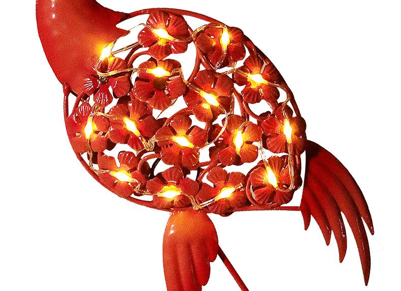 Solar Flamingo Ground Stake Light for Garden Decoration