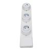 Under Cabinet Power Strip with USB Port 40cm Electrical Stainless Steel Aluminum Alloy Power Strip Track System for