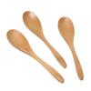 Osaka Choseido Wooden Coffee Set of Natural Wood Spoons, Small, 14.5cm Length, 3,