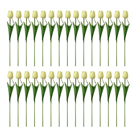 Yousheng Tulip Night Light Bouquet, Glowing Artificial Flowers with Petals, Handheld LED Lamp for Home Bedroom Decor, Valentine's Day Gift for Women