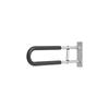 Folding Toilet Safety Rail 23.8 In 300 Lbs Load Capacity Handicap Grab Bar