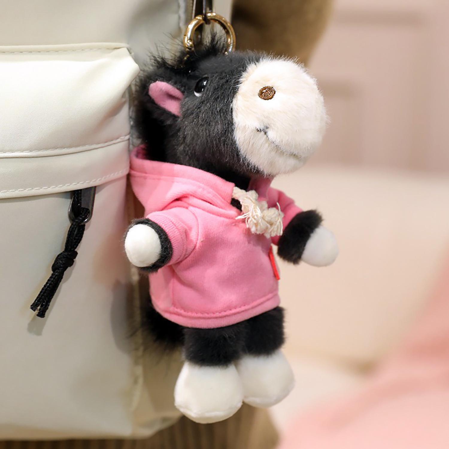 

Fun 16Cm Cute Pony Doll Pendant Cute Horse Stuffed Animal Keychain Bag Accessories Plush Toy Car Charm Keychain Children S Toys 15cm