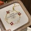 Exquisite Zirconia Star Flower Bracelet: Fashionable, Versatile, and Elegant Women's Hand Jewelry