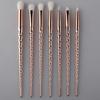 Eye Shadow Brush Set With Synthetic Fibers For Makeup Enthusiasts And Professionals