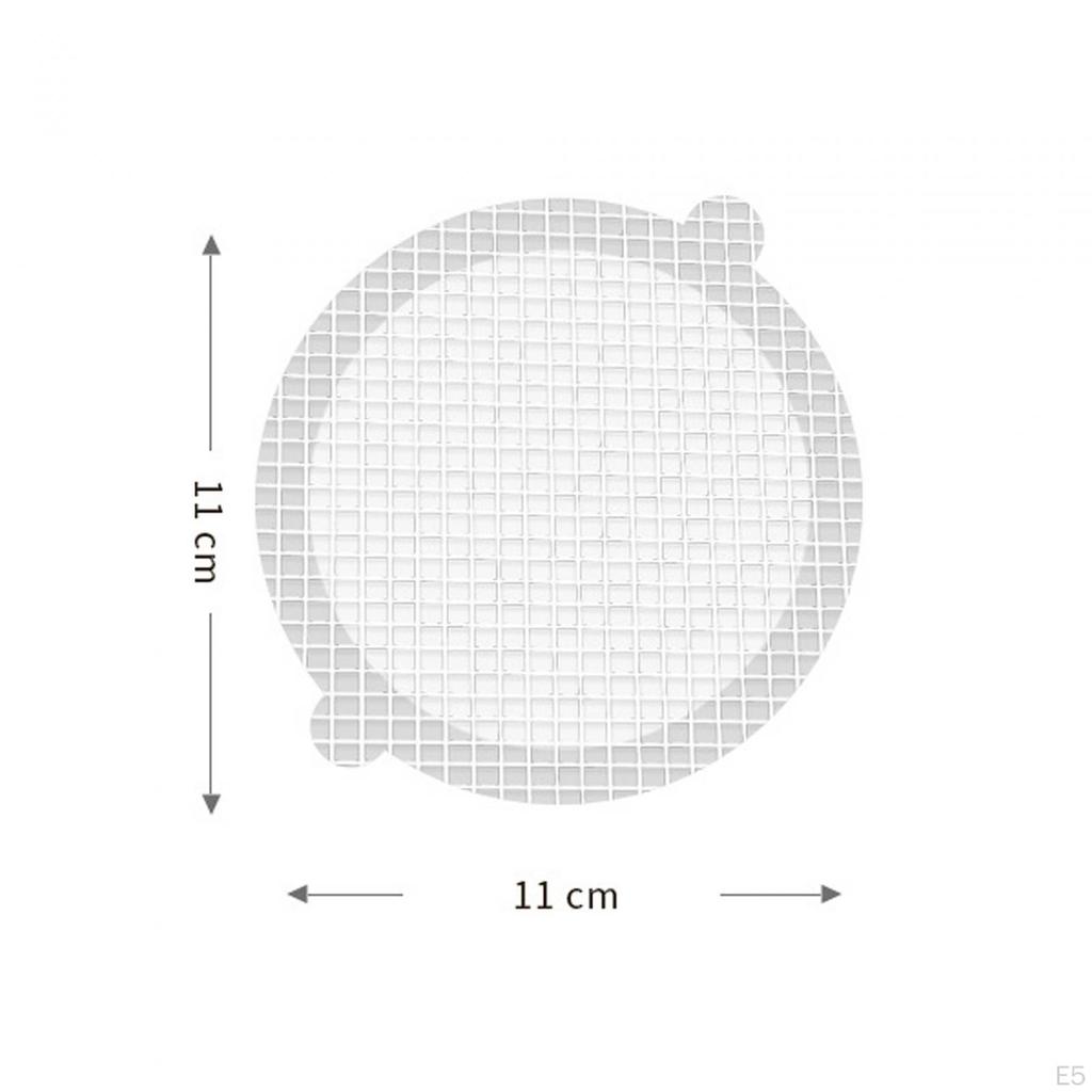 30 Stück Küchenspüle-Sieb, Haarkorb, Abfluss-Netzfilter für Badezimmer