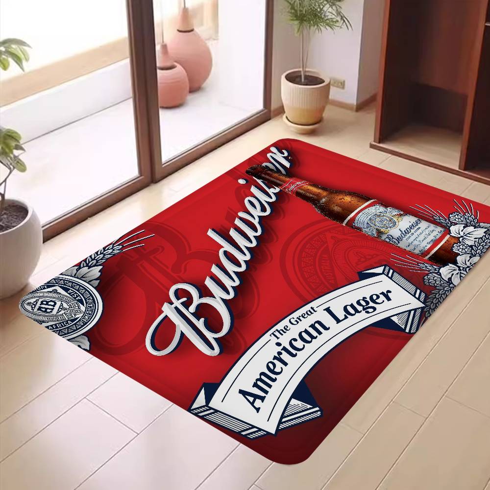 B-Budweisers Kitchen Mat Kids Room Bedroom Decoration Balcony Anti-Slip Doormat Living Room Alfombra
