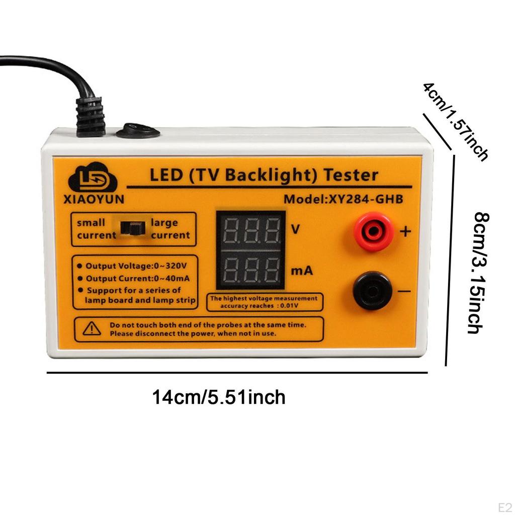 LED TV Backlight Tester Compact Adaptive Voltage Strip Lamp Beads Repair
