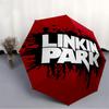 1pc Linkin Park Automatic Folding Cute Umbrella, 8 Ribs for All-Season Use, Portable for Travel & Outdoor Activities063