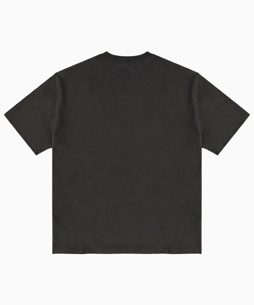 SAINTPAIN Sp Air Cotton Cross Logo Short Sleeve T-Shirt Charcoal