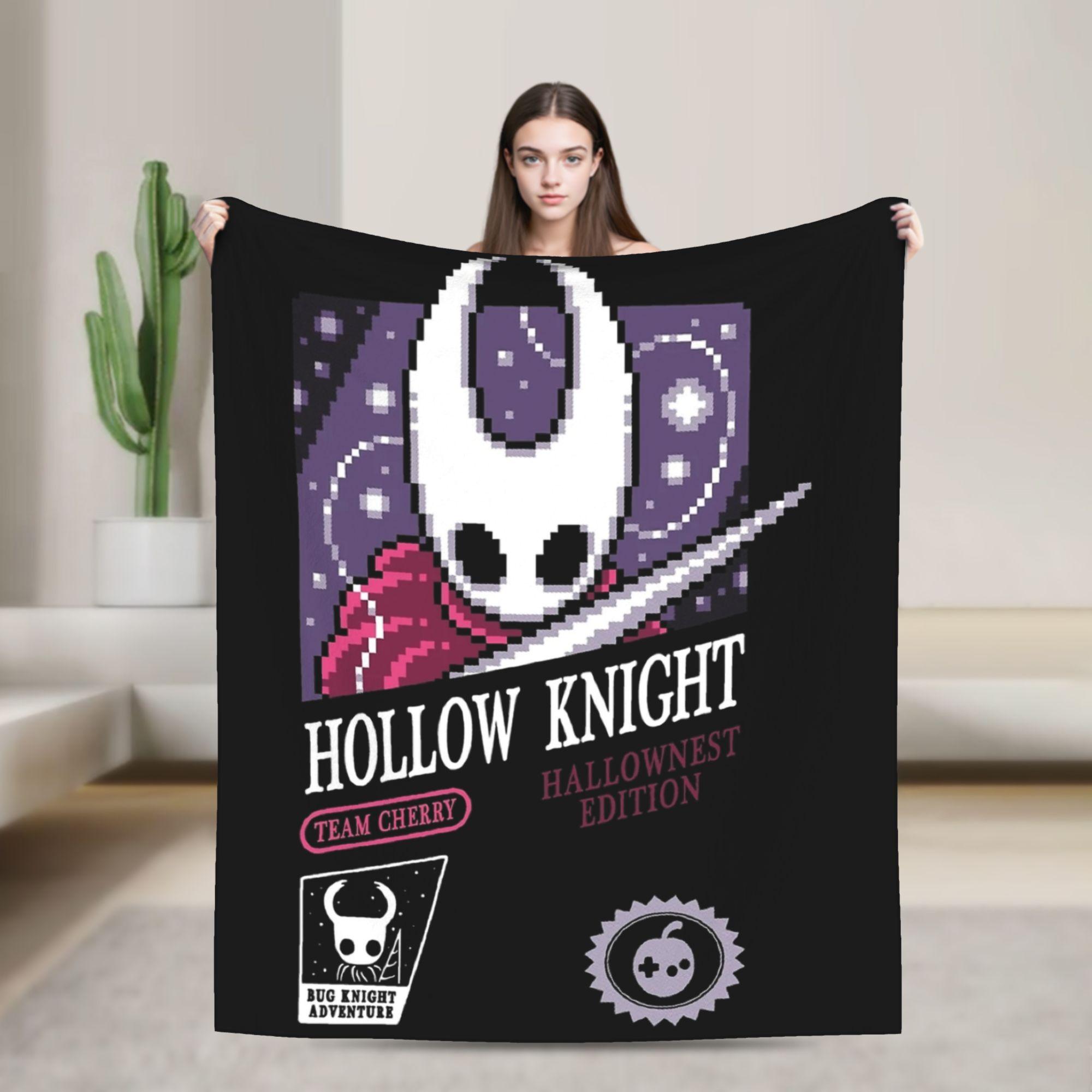 

Hornet Hollow Knight Silksong Fashion Blankets Bug Warrior Plush Awesome Warm Throw Fashion Blanket for Home Textile Decor Car 75x90cm