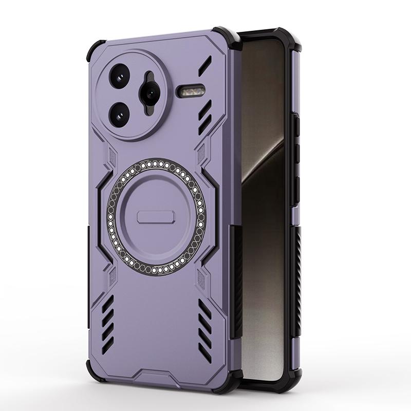 KEYSION Hollow Heat Dissipation Case for POCO F7 Pro F7 Ultra Magnetic Cooling Shockproof Phone Cover for Xiaomi POCO F7 Ultra