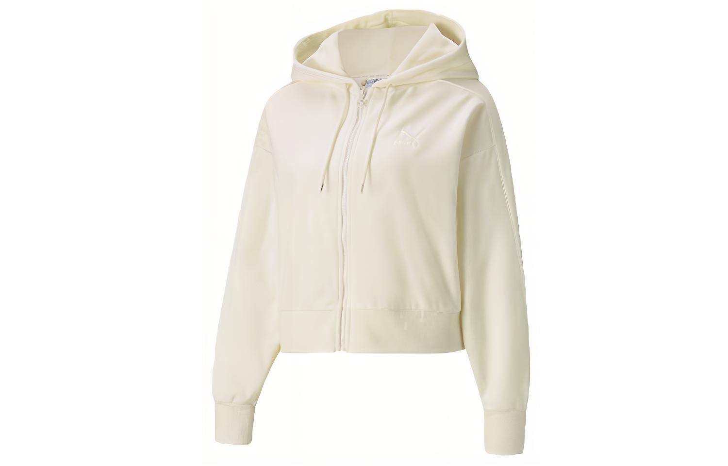 PUMA Jacket Women s Ivory White 532948-73 M